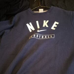 Nike Men's Navy Crewneck Sweater